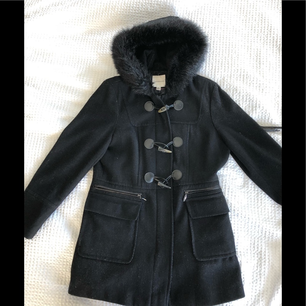 Women’s Hooded Peacoat
